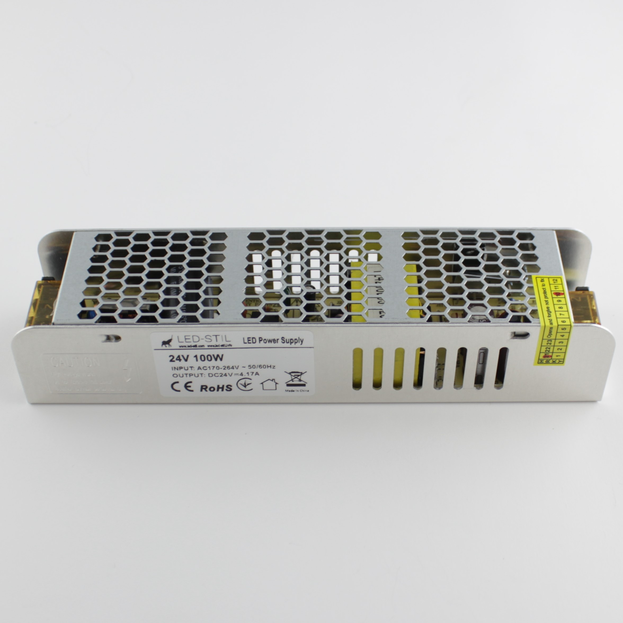 Блок живлення для світлодіодної стрічки 100 Вт 12V IP20 Slim