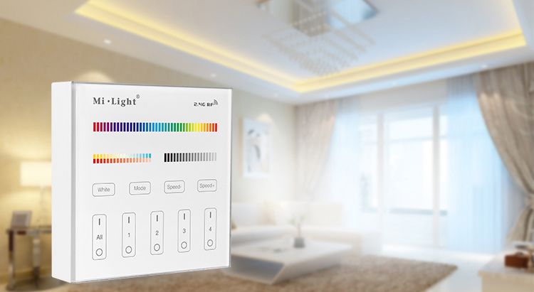 4-х зонна Touch панель димер Dual White\RGB\RGBW\CCT