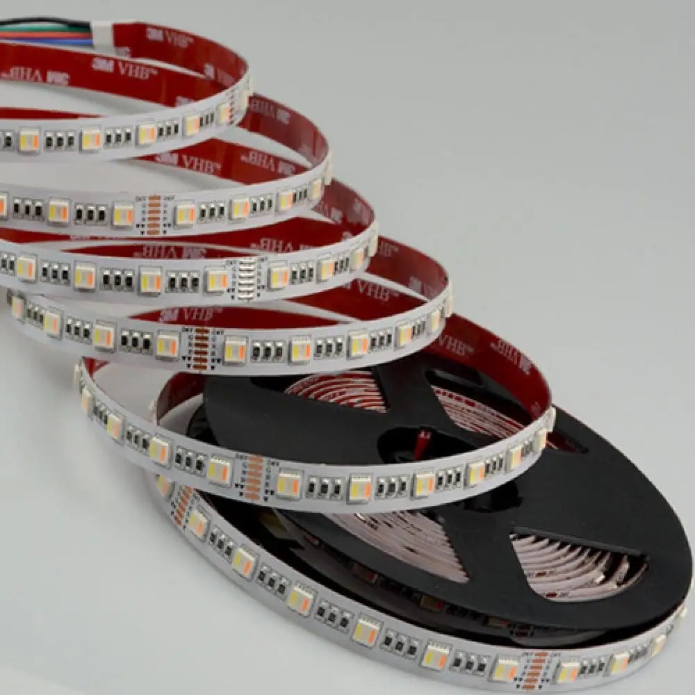 Світлодіодна стрічка LED-STIL RGB+CCT, 24 Вт/м, 5050, 60 діодів, IP33, 24V, 180 lm, різнокольорова
