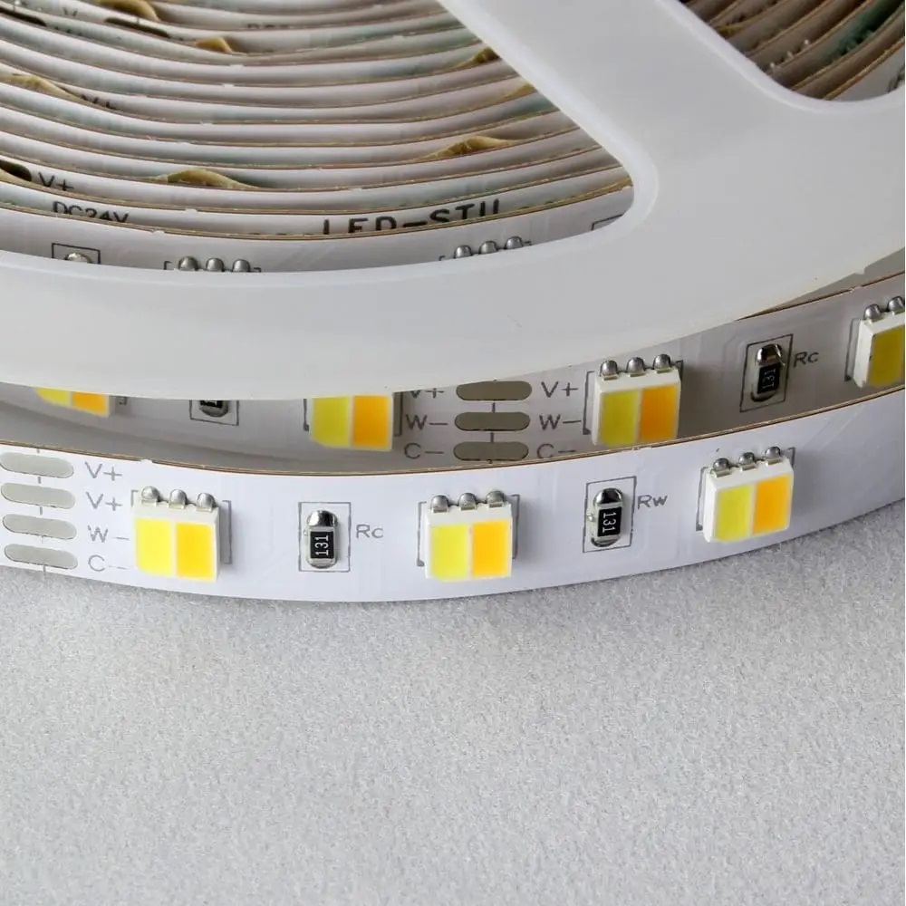 Світлодіодна стрічка LED-STIL 2700-6500K 12 Вт/м 5050 60 діодів IP33 12 Вольт 1200 lm двокольорова