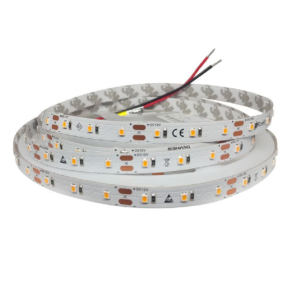 Светодиодная лента RISHANG 2900K 12 Вт/м 2835 60 диодов IP20 12 Вольт 990 lm MEAT LIGHT