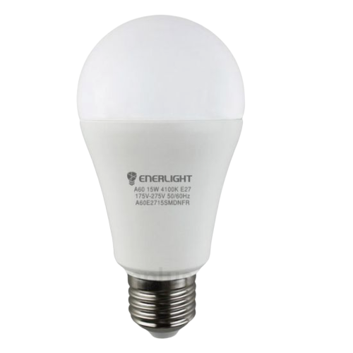 Cветодиодная лампа LED ENERLIGHT A60 15Вт 4100К Е27