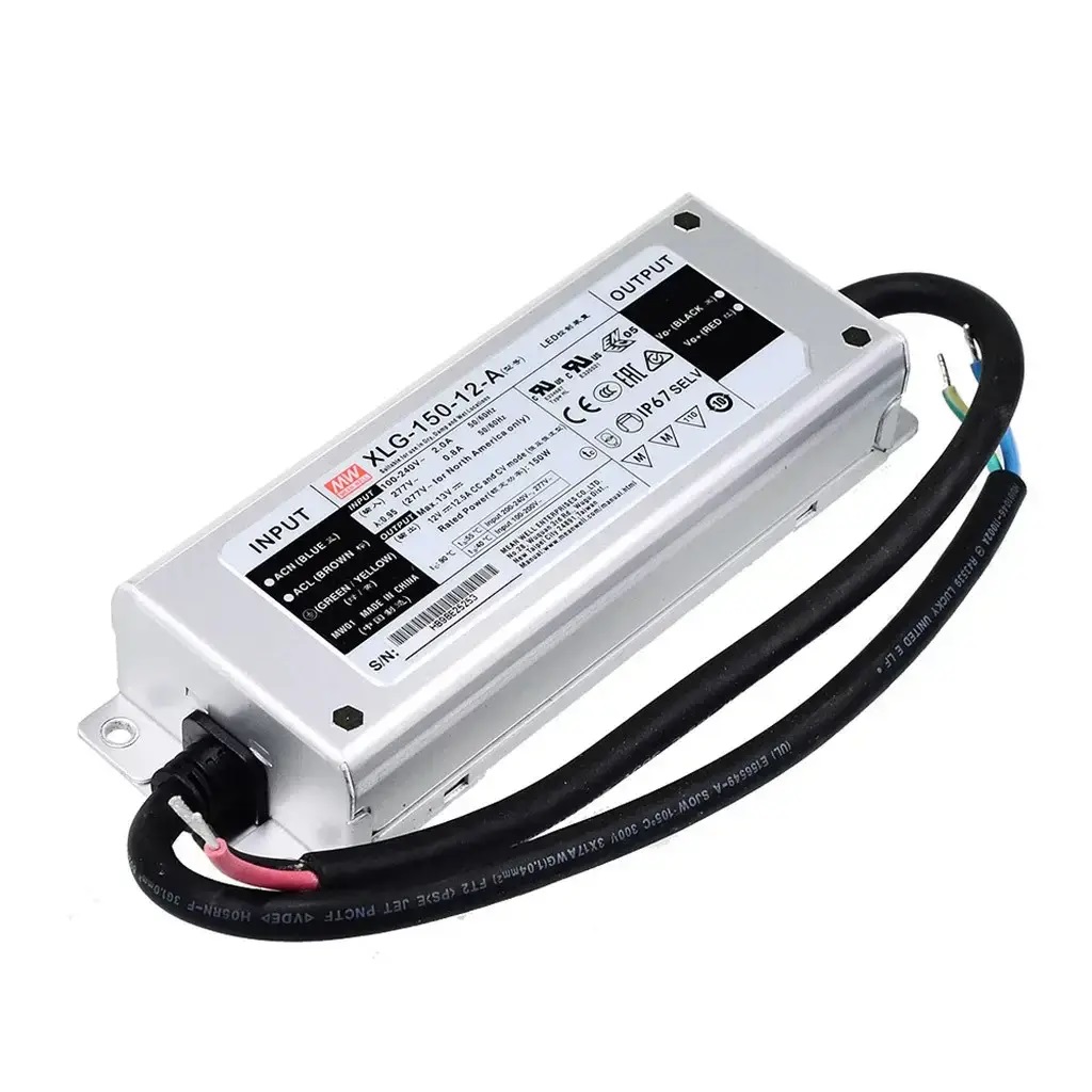 Блок живлення Mean Well для led стрічки 150 Вт 12V IP67, XLG-150-12-A