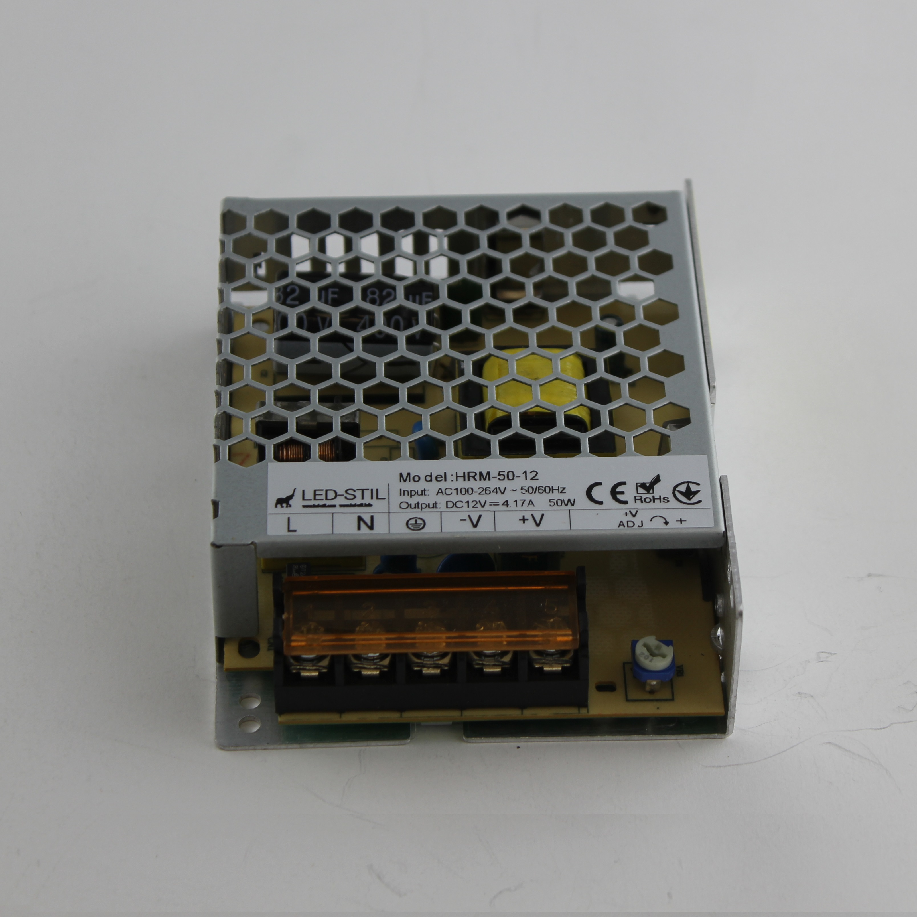 Блок живлення для світлодіодної стрічки 50 Вт 12V IP20