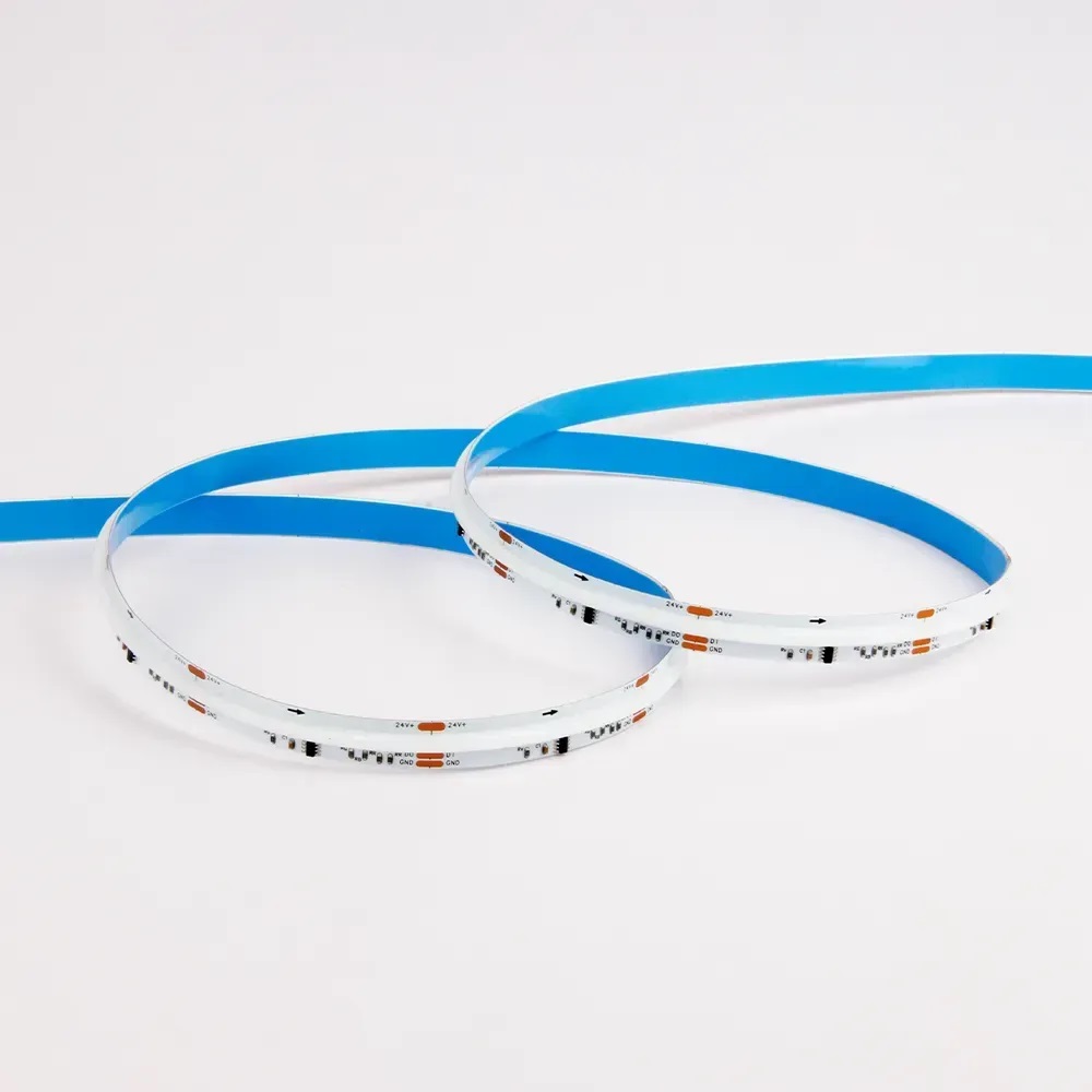 Світлодіодна стрічка Mi-light SPI RGB 10 Вт/м COB WS2811 720 діодів IP20 24 В 760 lm, різнокольорова