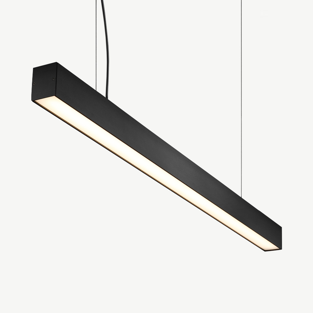 Лінійний світлодіодний світильник LED-STIL 36 Вт 90 см 4000К чорний