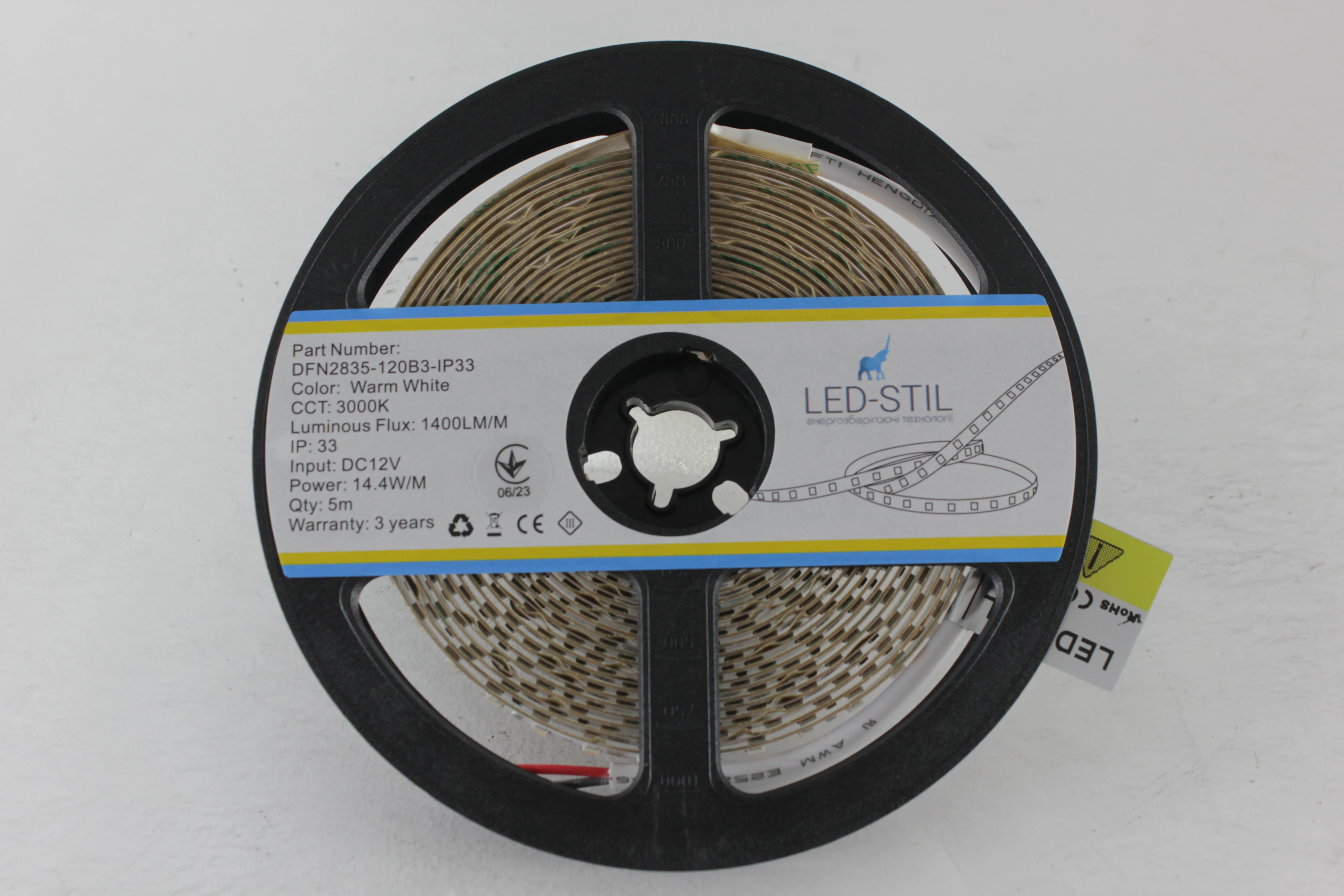Світлодіодна стрічка LED-STIL 4000K 7,2 Вт/м 2835 60 діодів IP33 5 Вольт 700 lm нейтральне світло